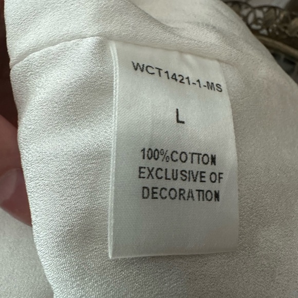 THML Embroidered Flutter Sleeve Dresss - Picture 7 of 9